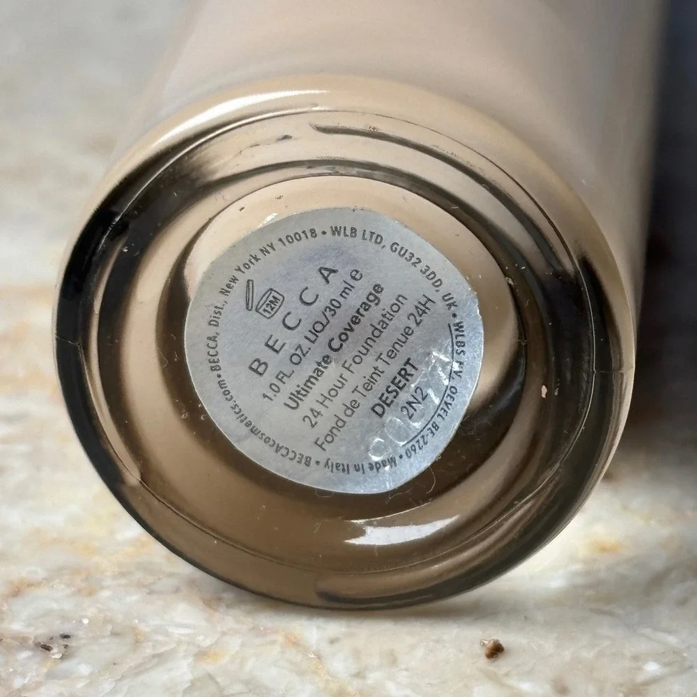 BECCA Ultimate Coverage 24 Hour Foundation 1 FL. OZ 2N2‎ DESERT